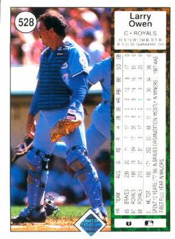 Larry Owen  baseball card collectible - Main Image 2