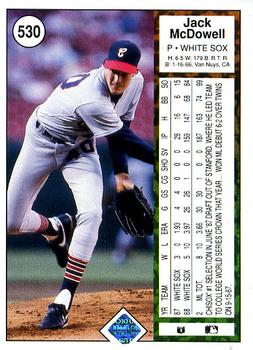 Jack McDowell  baseball card collectible - Main Image 2