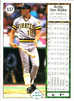 Andy Van Slyke  baseball card collectible - Main Image 2
