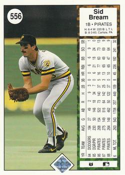 Sid Bream  baseball card collectible - Main Image 2