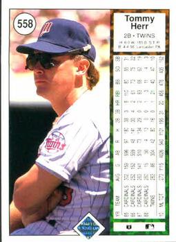 Tommy Herr  baseball card collectible - Main Image 2