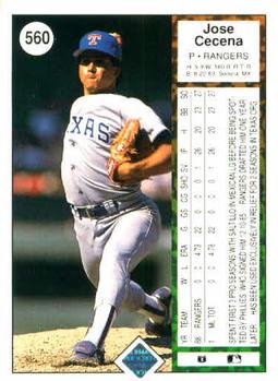 Jose Cecena  baseball card collectible - Main Image 2