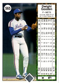 Dwight Gooden  baseball card collectible - Main Image 2