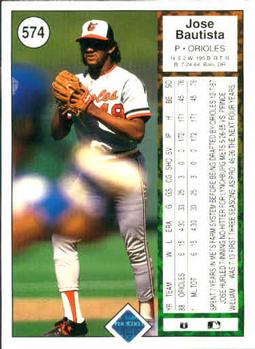 Jose Bautista  baseball card collectible - Main Image 2