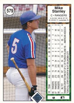 Mike Stanley  baseball card collectible - Main Image 2