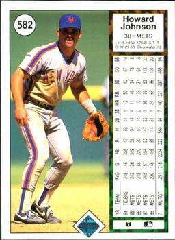 Howard Johnson  baseball card collectible - Main Image 2