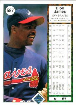 Dion James  baseball card collectible - Main Image 2
