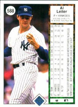 Al Leiter  baseball card collectible - Main Image 2