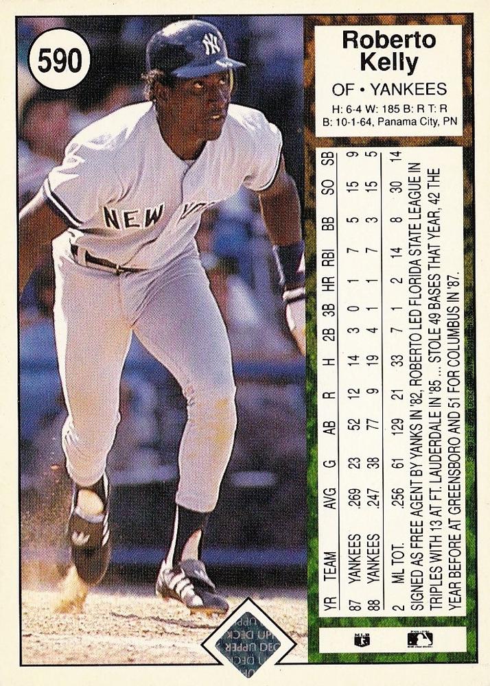 Roberto Kelly  baseball card collectible - Main Image 2