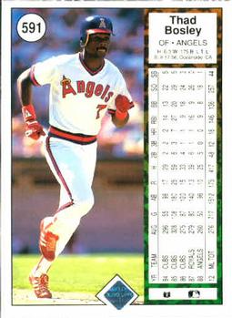 Thad Bosley  baseball card collectible - Main Image 2