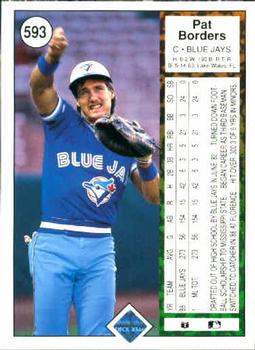 Pat Borders  baseball card collectible - Main Image 2