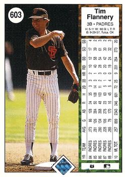 Tim Flannery  baseball card collectible - Main Image 2