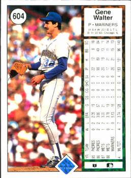 Gene Walter  baseball card collectible - Main Image 2