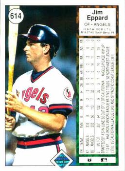 Jim Eppard  baseball card collectible - Main Image 2