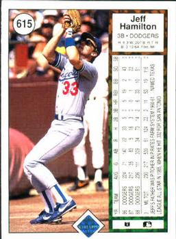 Jeff Hamilton  baseball card collectible - Main Image 2