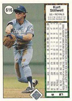 Kurt Stillwell  baseball card collectible - Main Image 2