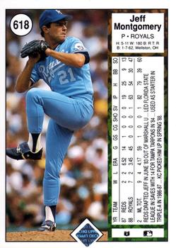 Jeff Montgomery  baseball card collectible - Main Image 2