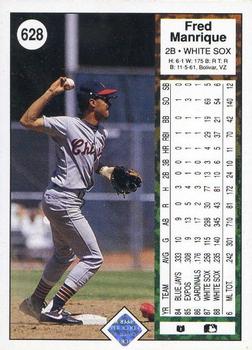 Fred Manrique  baseball card collectible - Main Image 2