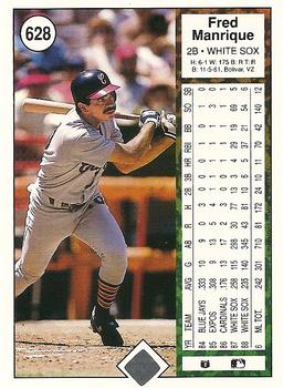 Fred Manrique  baseball card collectible - Main Image 2