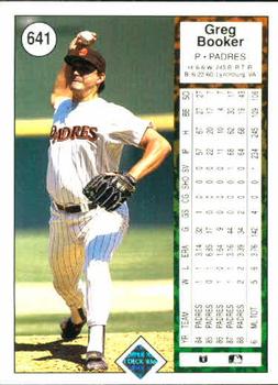 Greg Booker  baseball card collectible - Main Image 2