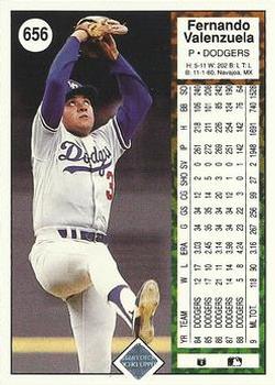 Fernando Valenzuela  baseball card collectible - Main Image 2