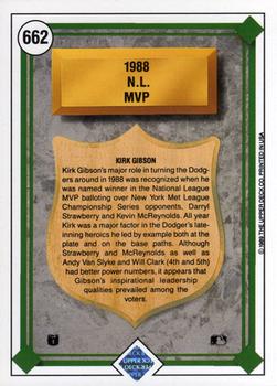 Kirk Gibson  baseball card collectible - Main Image 2