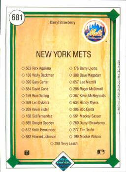 Darryl Strawberry  baseball card collectible - Main Image 2