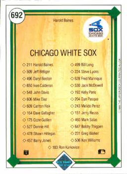 Harold Baines  baseball card collectible - Main Image 2