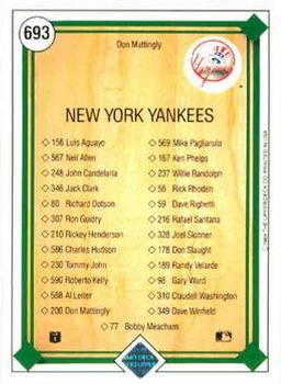 Don Mattingly  baseball card collectible - Main Image 2