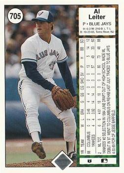 Al Leiter  baseball card collectible - Main Image 2