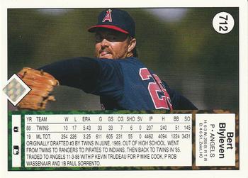 Bert Blyleven  baseball card collectible - Main Image 2