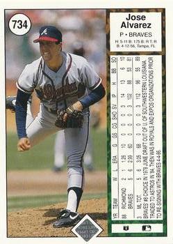 Jose Alvarez  baseball card collectible - Main Image 2