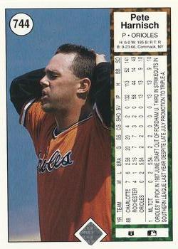 Pete Harnisch  baseball card collectible - Main Image 2