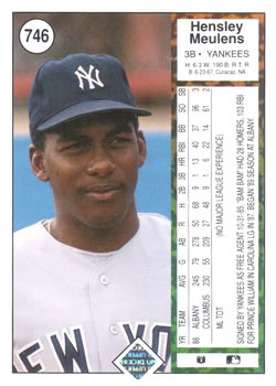 Hensley Meulens  baseball card collectible - Main Image 2