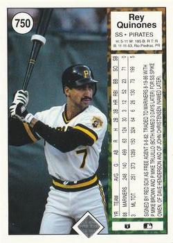 Rey Quinones  baseball card collectible - Main Image 2