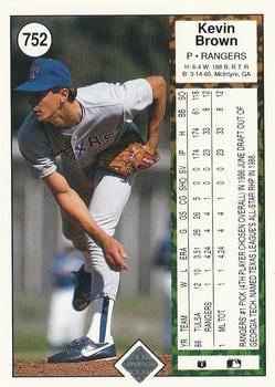 Kevin Brown  baseball card collectible - Main Image 2