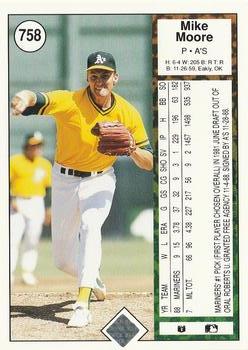 Mike Moore  baseball card collectible - Main Image 2