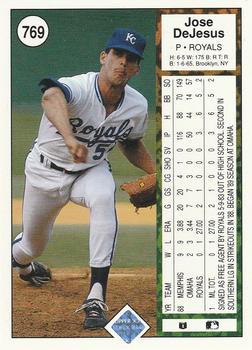 Jose DeJesus  baseball card collectible - Main Image 2