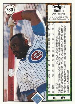 Dwight Smith  baseball card collectible - Main Image 2