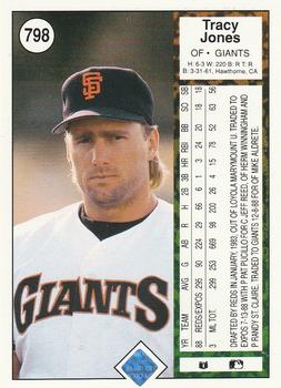 Tracy Jones  baseball card collectible - Main Image 2