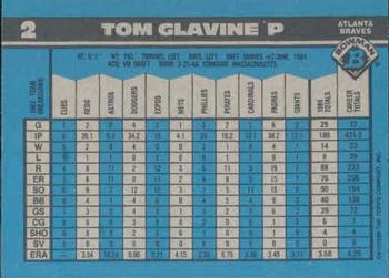 Tom Glavine  baseball card collectible - Main Image 2