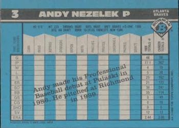 Andy Nezelek  baseball card collectible - Main Image 2