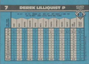 Derek Lilliquist  baseball card collectible - Main Image 2