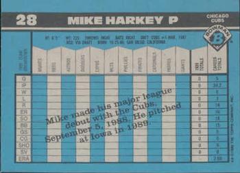 Mike Harkey  baseball card collectible - Main Image 2