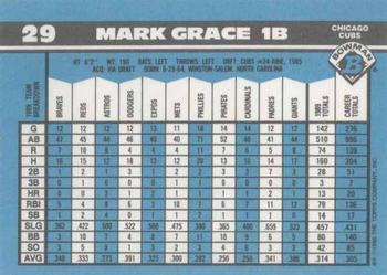 Mark Grace  baseball card collectible - Main Image 2