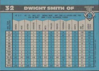 Dwight Smith  baseball card collectible - Main Image 2