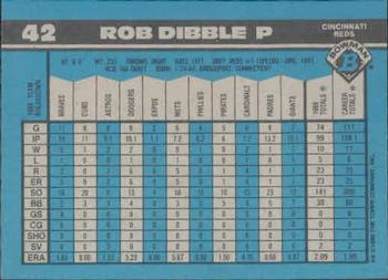 Rob Dibble  baseball card collectible - Main Image 2