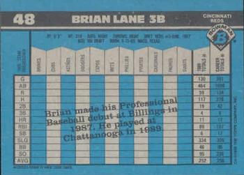 Brian Lane  baseball card collectible - Main Image 2
