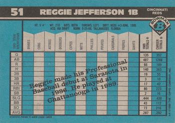 Reggie Jefferson  baseball card collectible - Main Image 2