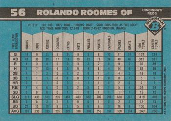 Rolando Roomes  baseball card collectible - Main Image 2